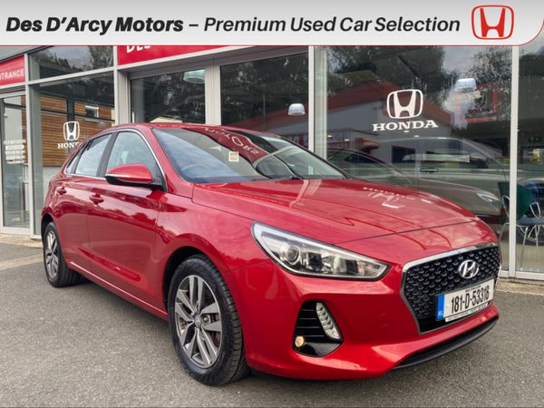 Hyundai i30 Hatchback, Petrol, 2018, Red