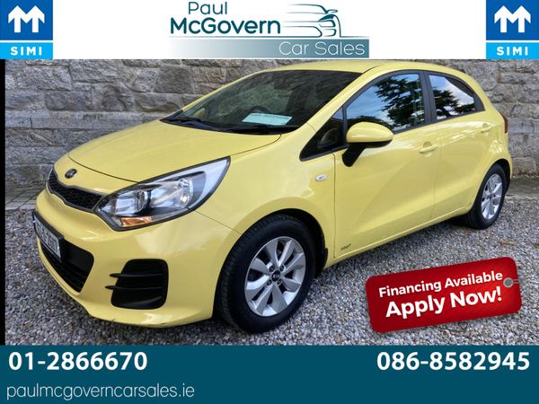 Kia Rio Hatchback, Petrol, 2016, Yellow