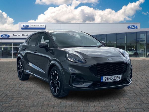 Ford Puma SUV, Petrol Hybrid, 2024, Grey