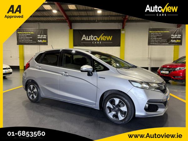 Honda Jazz Hatchback, Petrol Hybrid, 2019, Silver