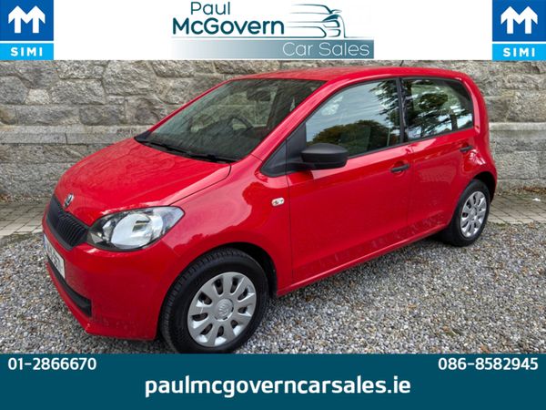 Skoda Citigo Hatchback, Petrol, 2014, Red