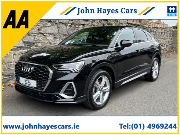 Audi Q3 Estate, Petrol Plug-in Hybrid, 2023, Black