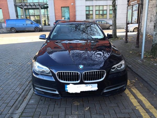 BMW 5-Series Saloon, Diesel, 2014, Blue