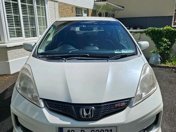 Honda Fit Hatchback, Petrol Hybrid, 2012, White