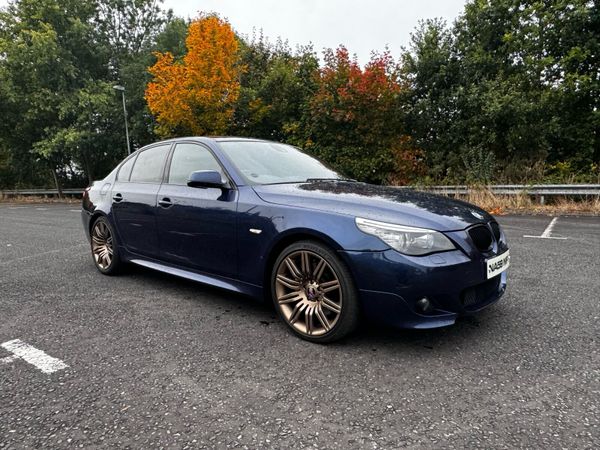 BMW 5-Series Saloon, Diesel, 2009, Blue