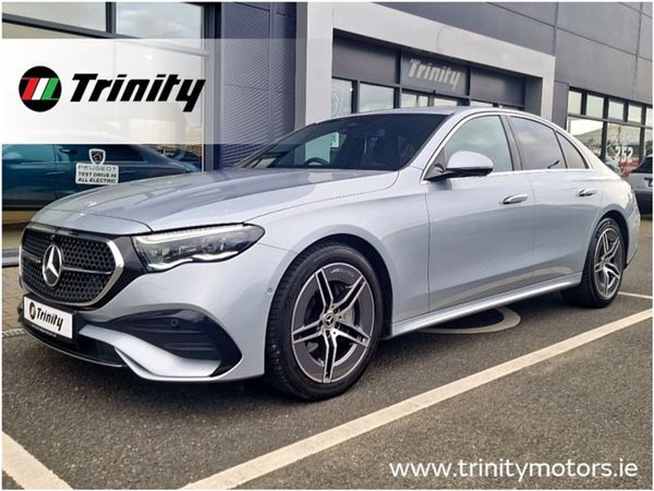 Mercedes-Benz E-Class Saloon, Diesel Hybrid, 2024, Silver