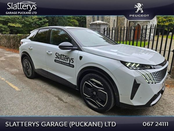 Peugeot 3008 SUV, Electric, 2024, White