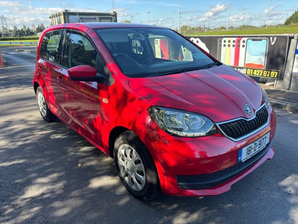 Skoda Citigo Hatchback, Petrol, 2018, Red