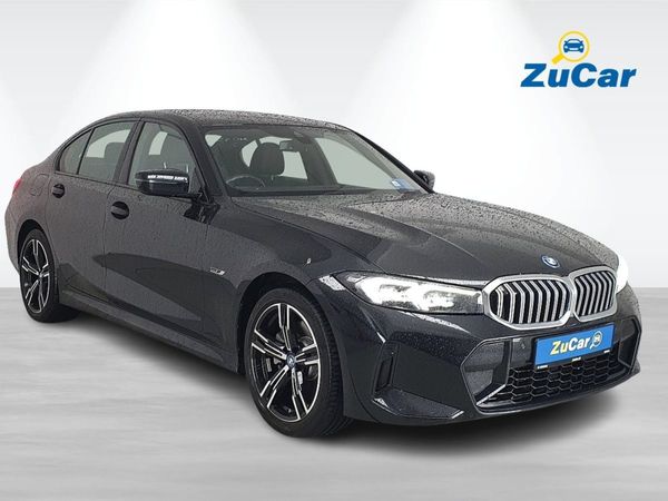BMW 3-Series Saloon, Petrol Hybrid, 2023, Black