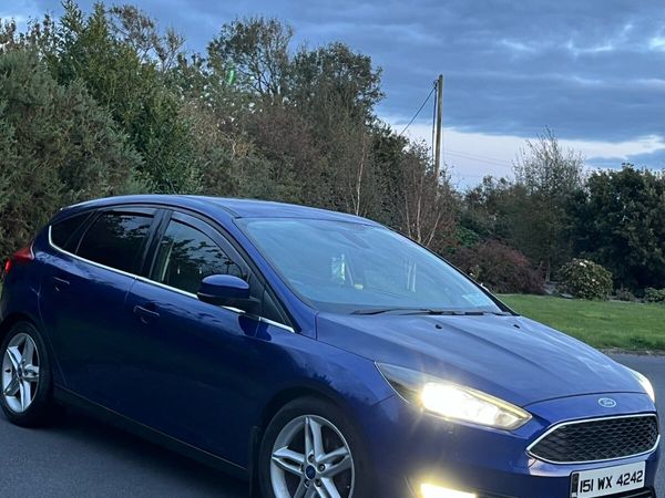 Ford Focus Hatchback, Diesel, 2015, Blue