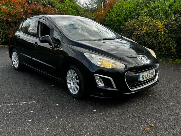 Peugeot 308 Hatchback, Diesel, 2012, Black
