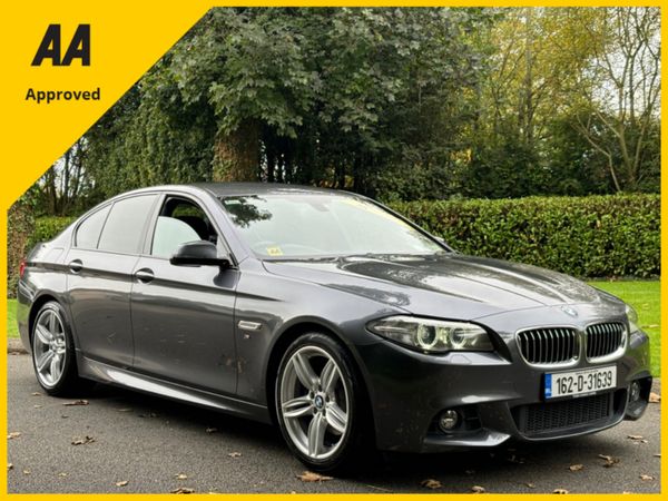 BMW 5-Series Saloon, Diesel, 2016, Grey