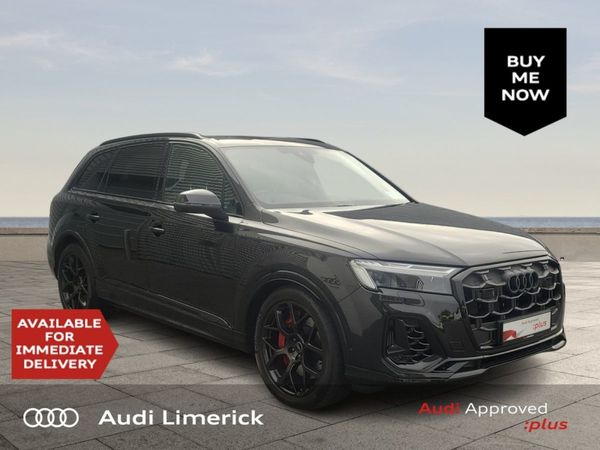 Audi Q7 SUV, Petrol Plug-in Hybrid, 2024, Black