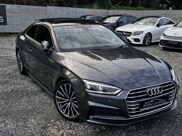 Audi A5 Coupe, Petrol, 2017, Grey