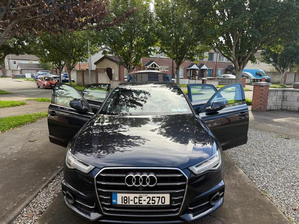 Audi A6 Saloon, Diesel, 2018, Blue
