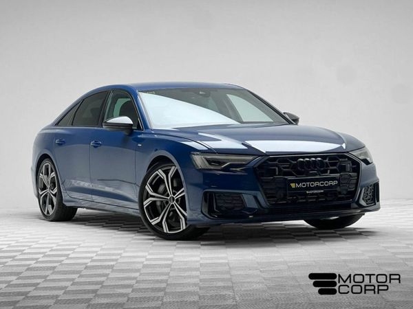 Audi A6 Saloon, Petrol Plug-in Hybrid, 2025, Blue