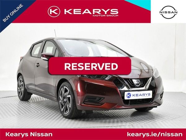 Nissan Micra Hatchback, Petrol, 2022, Burgundy