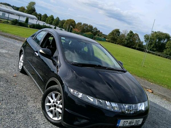 Honda Civic Hatchback, Petrol, 2007, Black