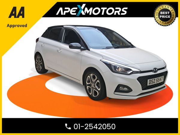 Hyundai i20 Hatchback, Petrol, 2019, White