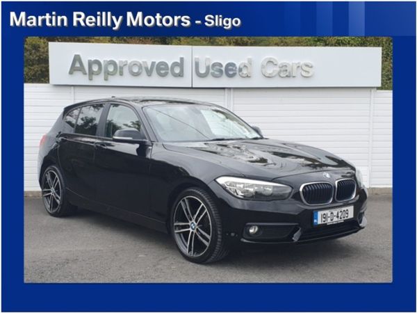 BMW 1-Series Hatchback, Diesel, 2019, Black