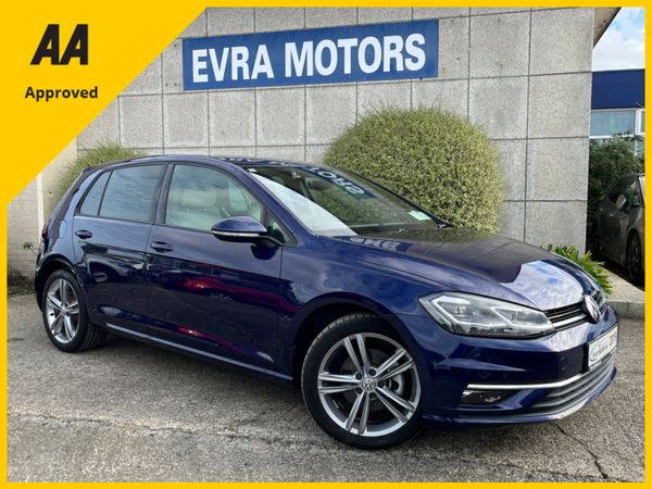Volkswagen Golf Hatchback, Diesel, 2019, Blue
