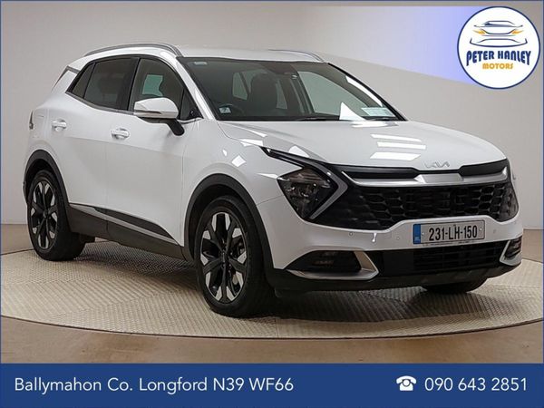 Kia Sportage SUV, Petrol Plug-in Hybrid, 2023, White