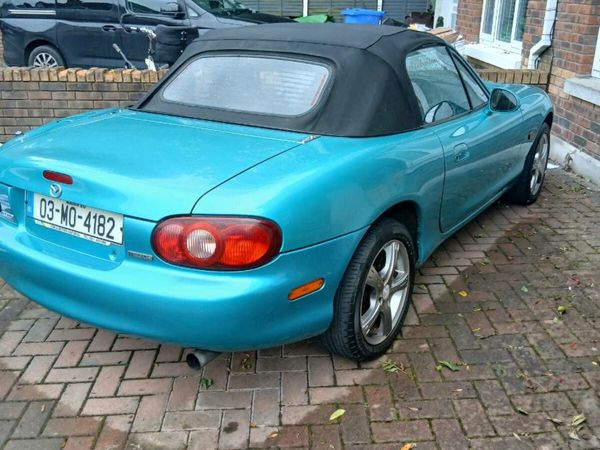 Mazda MX-5 Convertible, Petrol, 2003, Green