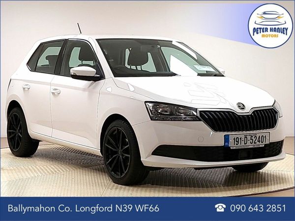 Skoda Fabia Hatchback, Petrol, 2019, White