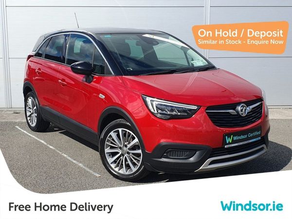 Vauxhall Crossland X Hatchback, Diesel, 2020, Red