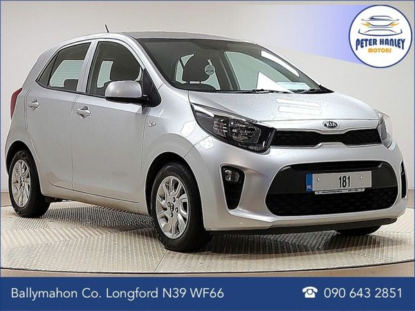 Kia Picanto Hatchback, Petrol, 2018, Silver