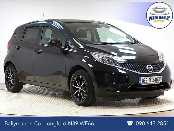 Nissan Note MPV, Petrol, 2016, Black