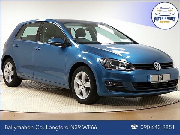Volkswagen Golf Hatchback, Petrol, 2015, Blue