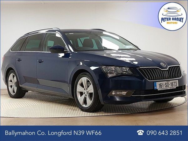 Skoda Superb Estate, Diesel, 2016, Blue