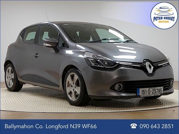 Renault Clio Hatchback, Petrol, 2015, Grey