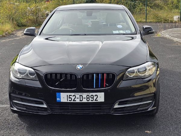 BMW 5-Series Saloon, Diesel, 2015, Black