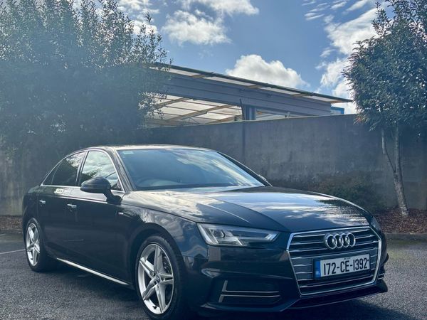 Audi A4 Saloon, Diesel, 2017, Black