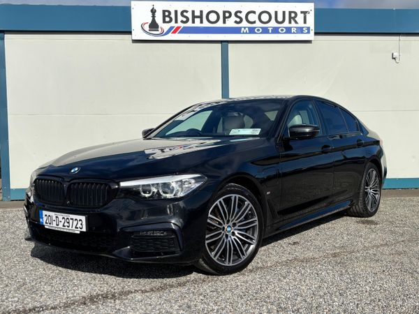 BMW 5-Series Saloon, Petrol Plug-in Hybrid, 2020, Black