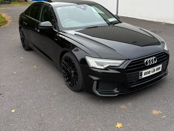 Audi A6 Saloon, Diesel, 2020, Black