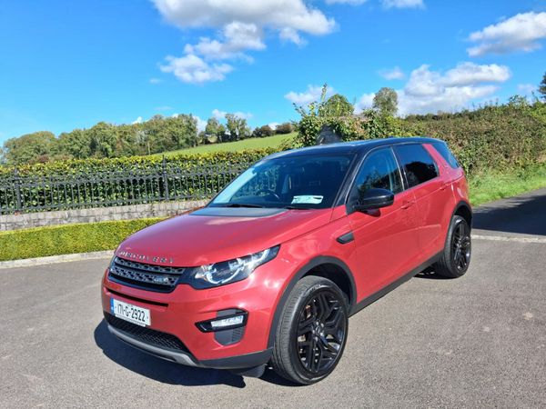 Land Rover Discovery Sport SUV, Diesel, 2017, Red