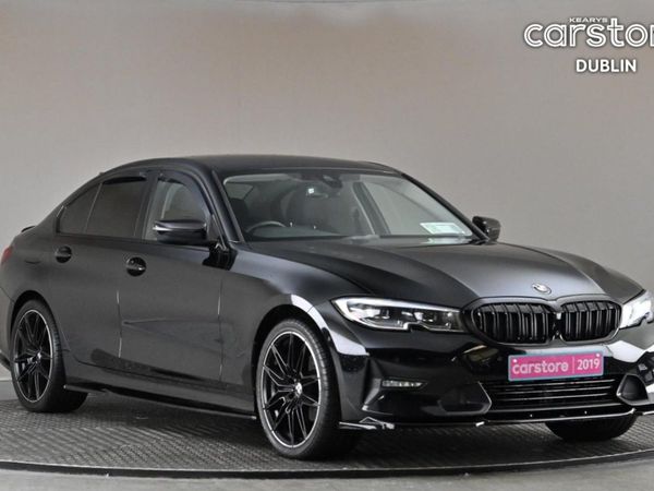 BMW 3-Series Saloon, Petrol, 2019, Black