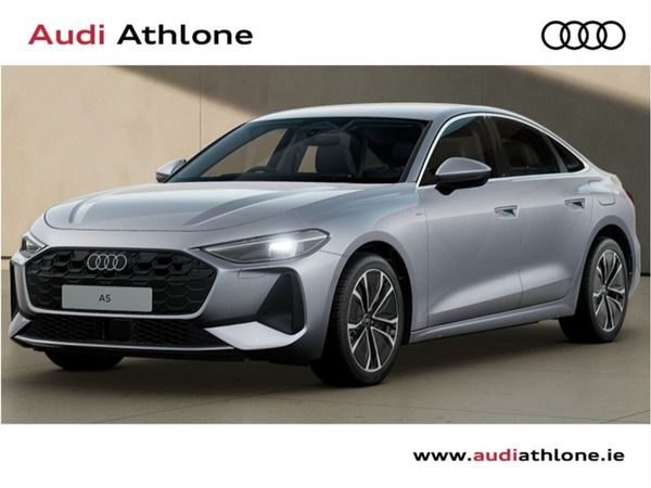 Audi A5 Saloon, Petrol Plug-in Hybrid, 2025, Silver