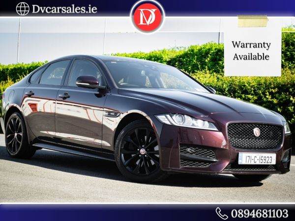 Jaguar XF Saloon, Diesel, 2017, Red