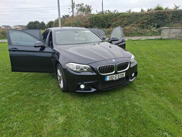 BMW 5-Series Saloon, Diesel, 2013, Black