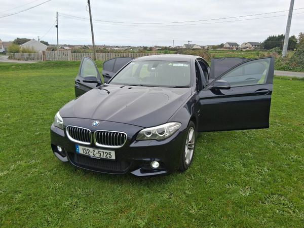 BMW 5-Series Saloon, Diesel, 2013, Black