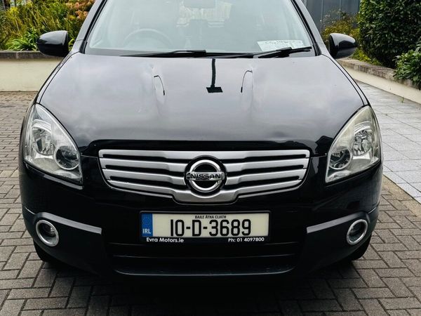 Nissan Qashqai Hatchback, Petrol, 2010, Black