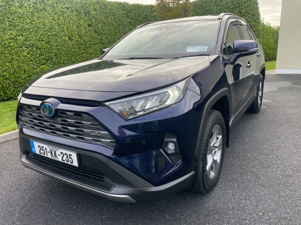 Toyota RAV4 SUV, Petrol Hybrid, 2025, Blue