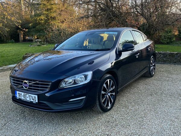 Volvo S60 Saloon, Diesel, 2018, Blue