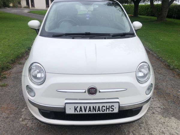 Fiat 500 Hatchback, Petrol, 2015, White