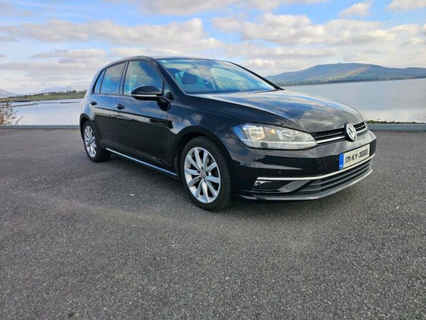 Volkswagen Golf Hatchback, Diesel, 2017, Black