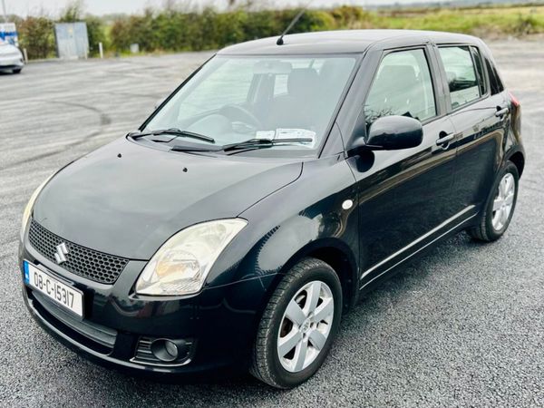 Suzuki Swift Hatchback, Petrol, 2008, Black